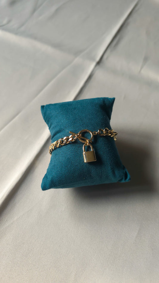 Heart Lock Bracelet