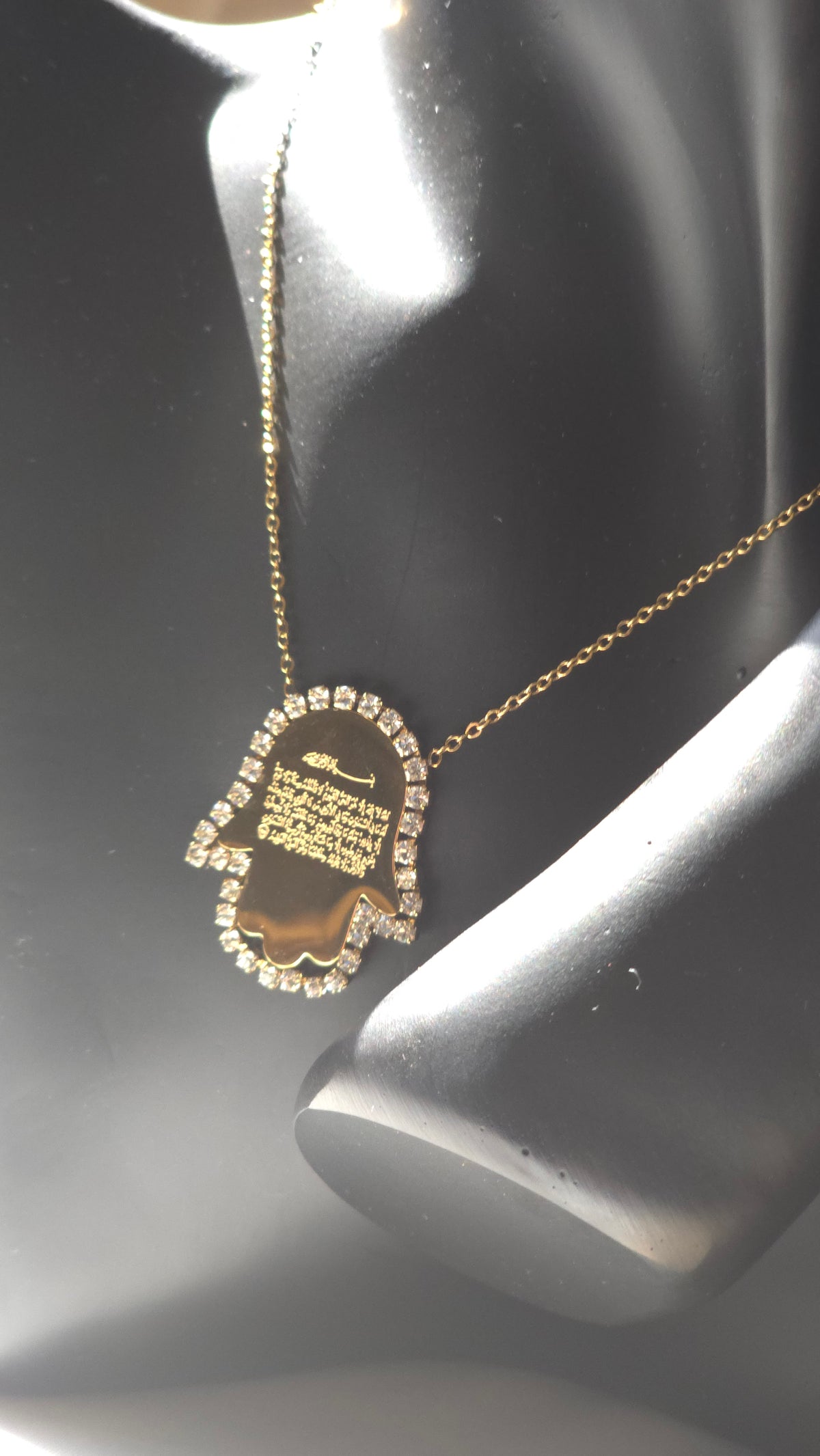 KAF with ayatul kursi Necklace.